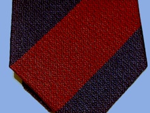 Royal Fusiliers non crest silk stripe tie - Click Image to Close